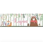 Banner de papel Boho. Pers.